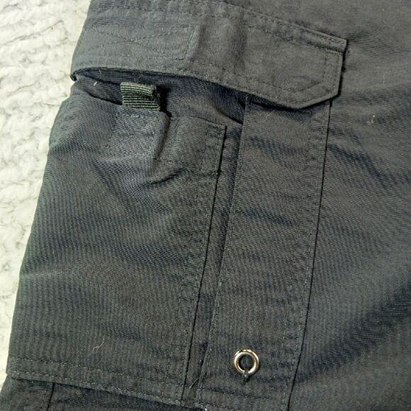 Binimi Bay Outfitters Lightweight Cargo  Performance Shorts Men's 44 Black...... - Picture 5 of 11